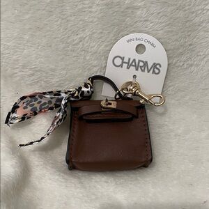 NEW CHARMS Brown Mini Bag Charm